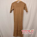 【中古】BABYLONE バビロン ニット ワンピース サイズ38(M) レディース