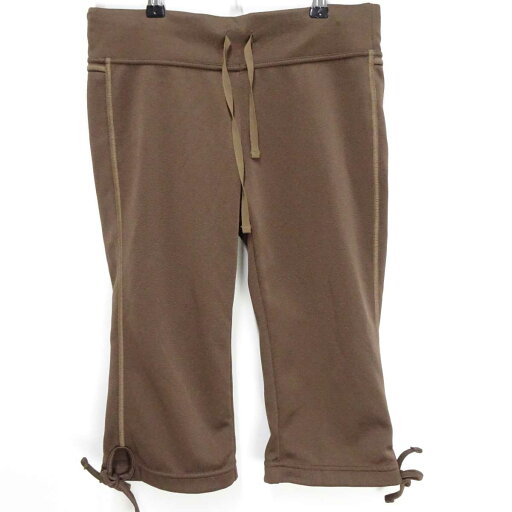 【中古】DA MISS 7分丈 パンツ クロップドパンツ ダミス M ブラウン レディース スポーツ ヨガ フィットネス 【中古】DA MISS 7分丈 パンツ クロップドパンツ ダミス M ブラウン レディース スポーツ ヨガ フィットネス