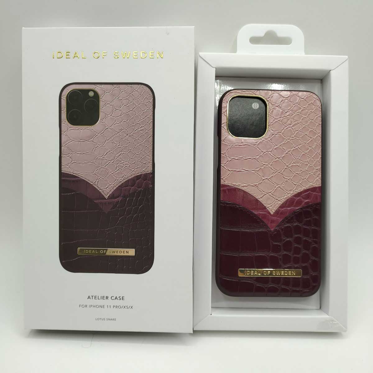 【中古】IDEAL OF SWEDEN ATELIER CASE iPhone 11 PRO /XS /X スマホ ケース