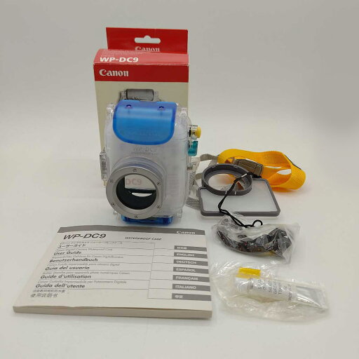 【中古】キャノン デジタルカメラ ウォータープルーフケース WP-DC9 CANON 【中古】キャノン デジタルカメラ ウォータープルーフケース WP-DC9 CANON