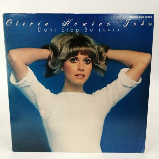 【中古】LP OLIVIA NEWTON JOHN/DON'T STOP BELIEVIN'/EMI EMS80708 【中古】LP OLIVIA NEWTON JOHN/DON'T STOP BELIEVIN'/EMI EMS80708