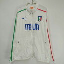 【中古】プーマ サッカー イタリア代表 FIGC ウォークアウトジャケット ウインドブレーカー 2014 XXL(USサイズ) 744249 メンズ PUMA