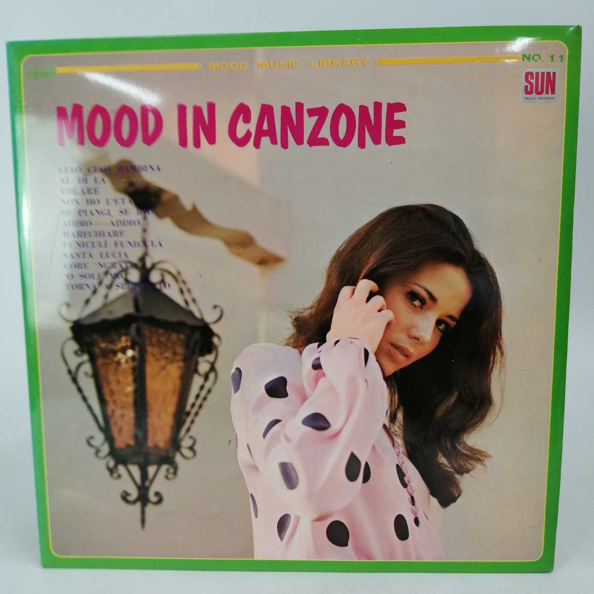 【中古】LP レコード 赤盤 MIDNIGHT SUN ORCHESTRA ミッドナイト サン オーケストラ MOOD IN CANZONE ムード イン カンツォーネ