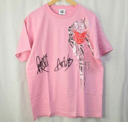 【中古】全日本プロレス サイン入りTシャツ Xceed 鈴木鼓太郎 青木 L