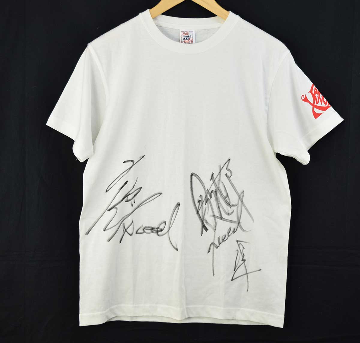 【中古】Xceed サイン入りTシャツ 宮原健斗 鈴木鼓太郎 M