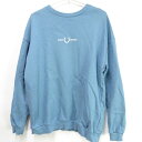 【中古】フレッドペリー BEAMS別注 スウェット M ブルー FZ1905 メンズ FRED PERRY