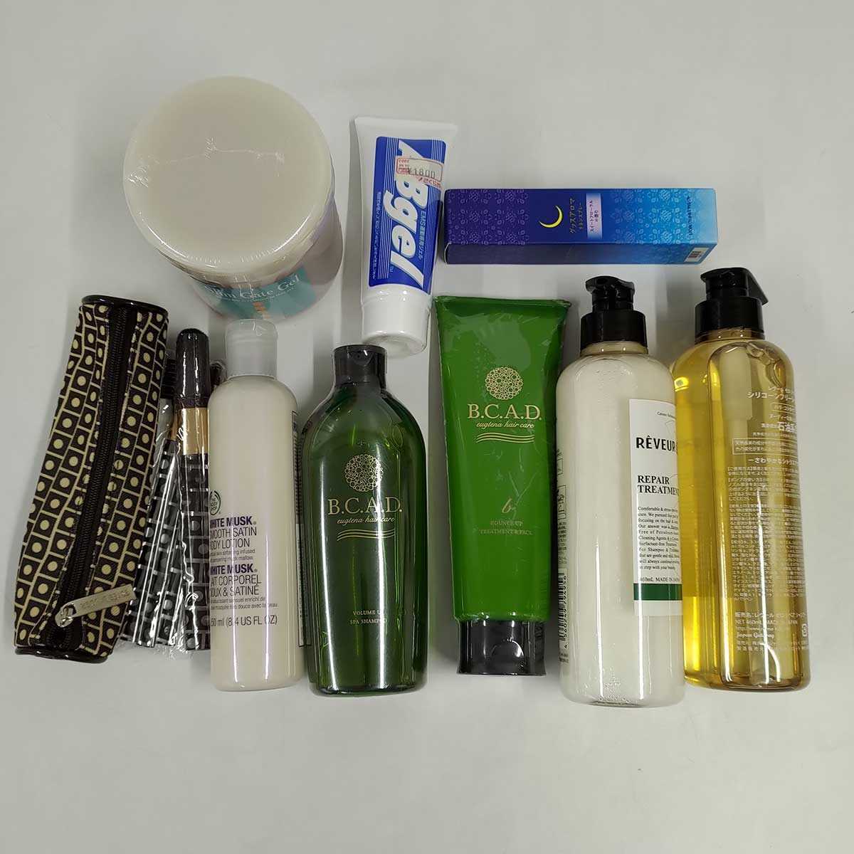 【中古・未使用品】スリムゲートジェル 500g 他 シャンプー トリートメント ボディローション