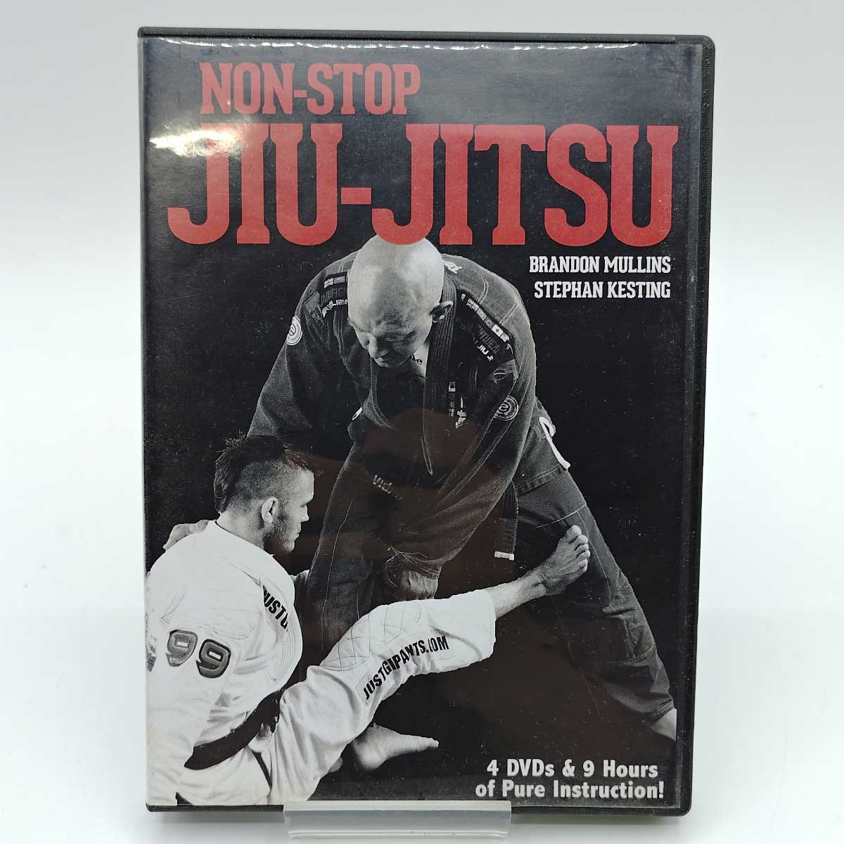 【中古】柔術DVD Non-Stop Jiu-Jitsu 4枚入り Sケースティング＆Bムリンス