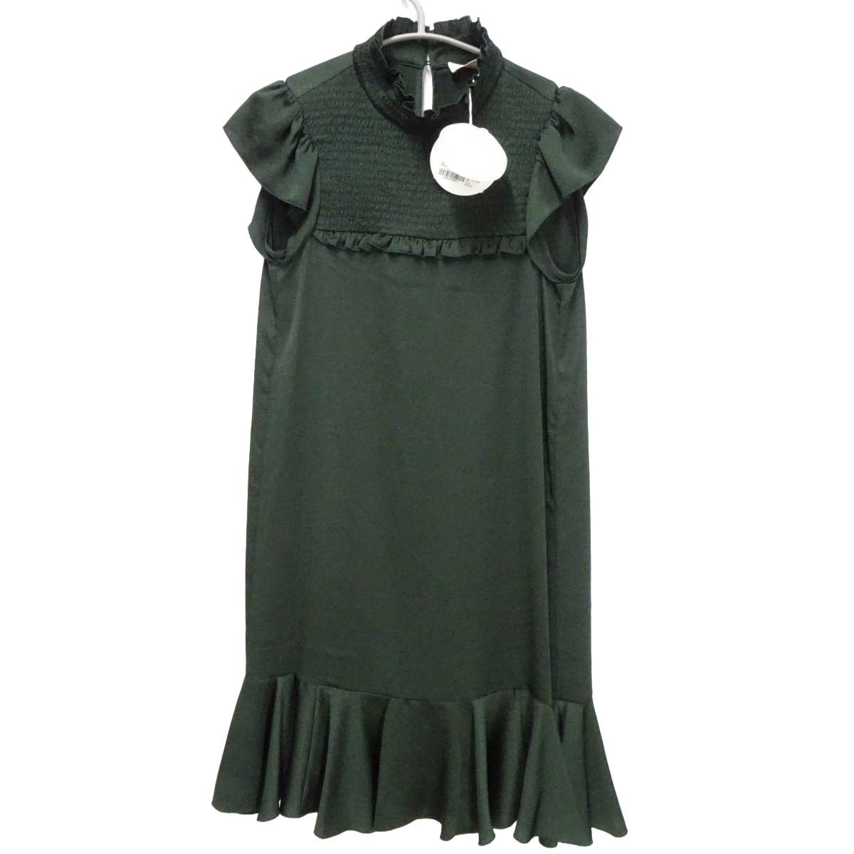 【中古・未使用品】クロエ See By Chloe ワンピース ドレス 34 INTENSE GREEN CHS22ARO11026 3M9 レディース CHL...