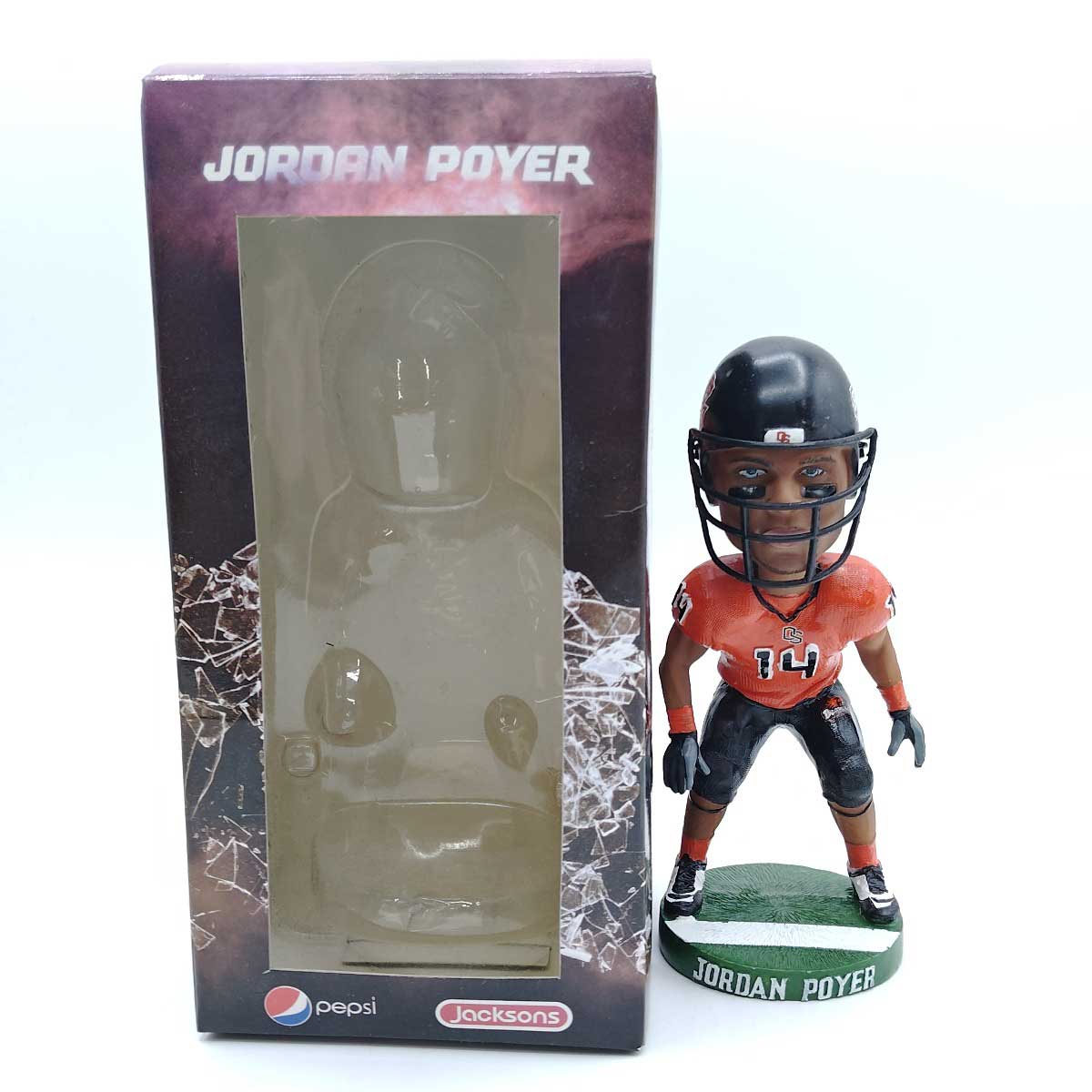 【中古】オレゴン州立大学 ビーバーズ バブルヘッド #14 ジョーダン・ポイヤー JORDAN POYER Oregon St..