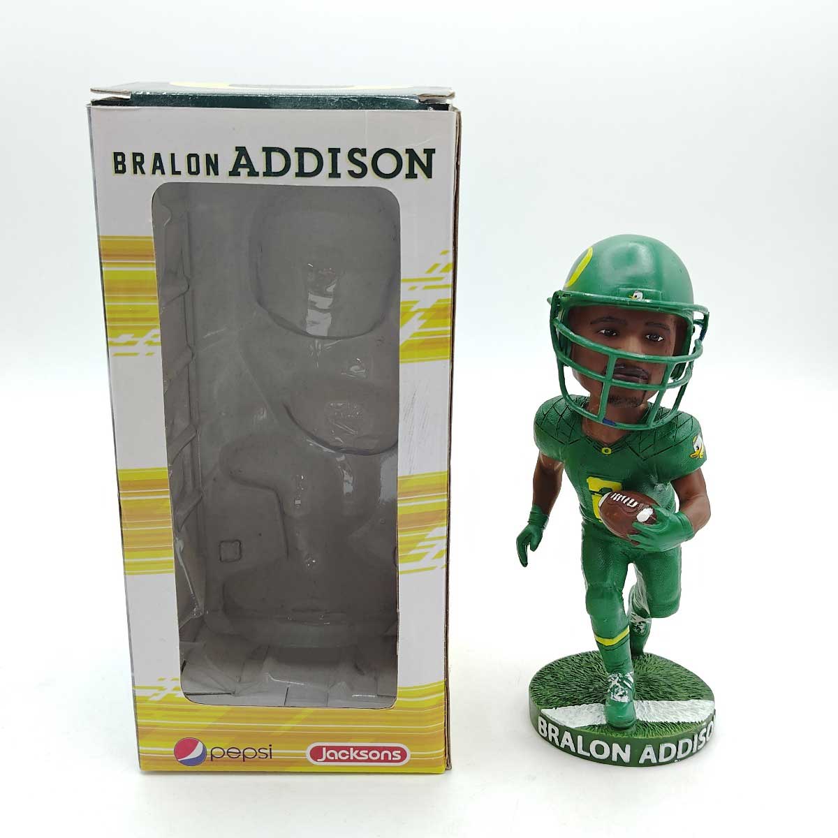 【中古】オレゴン大学 ダックス バブルヘッド #2 ブラロン・アディソン BRALON ADDISON Oregon Ducks N..