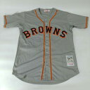 【中古】Mitchell&Ness BROWNS MLB ユニフォーム 1/8 Eddie Gaedel エディ・ゲーデル COOPERSTOWN COLLEC...