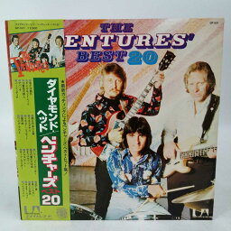 【中古】LP THE VENTURES ダイヤモンド・ヘッド ベンチャーズ・ベスト20 GP 501 帯付