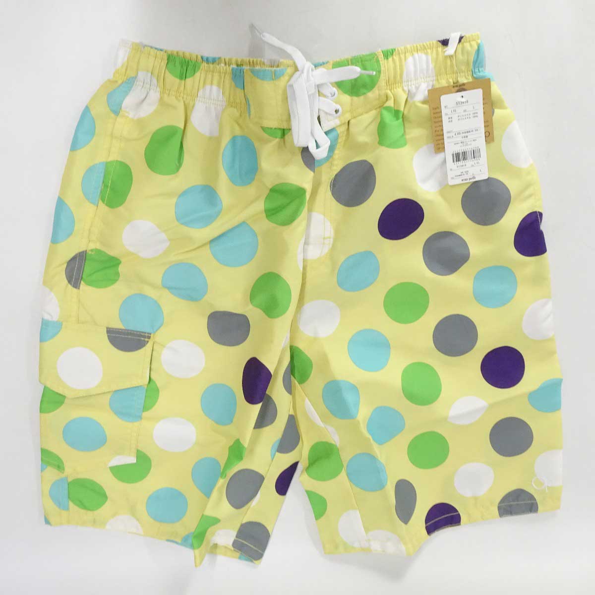 【中古・未使用品】オーシャンパシフィック 水着 ハーフパンツ ショーツ トランクス L LYL 513418 メンズ Ocean Pacific 海パン サーフパンツ
