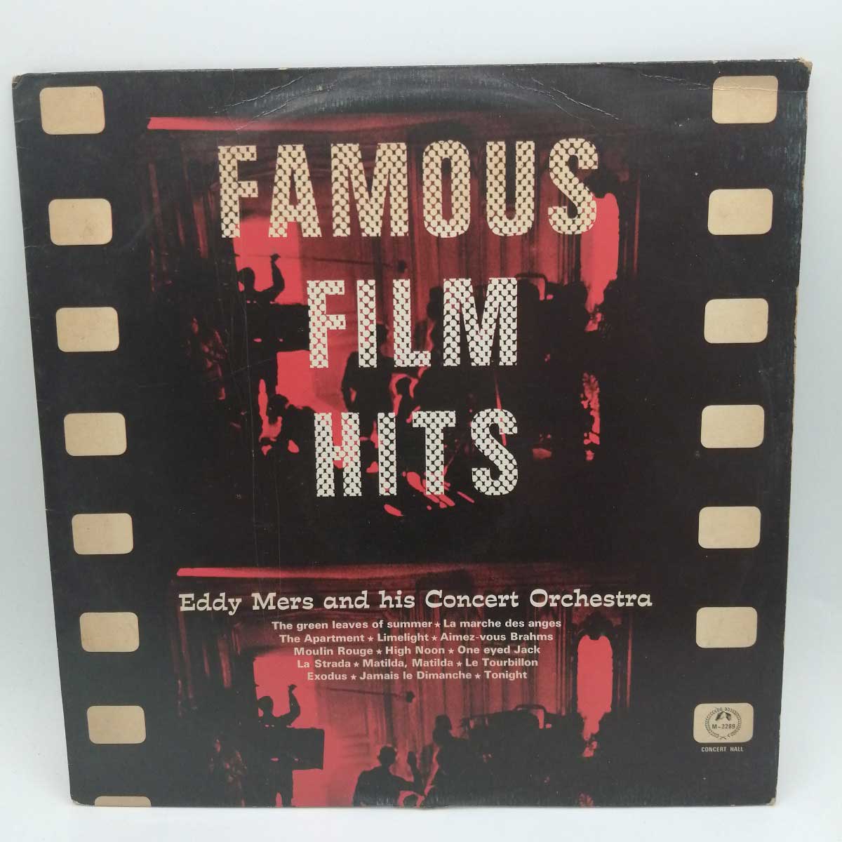 【中古】LP Eddy Mers And His Concert Orchestra Famous Film Hits 映画音楽への招待