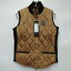 【中古・未使用品】HV HORSEWARE POLO heritage gilet ベスト XS ベージュ x ブラウン レディース 乗馬