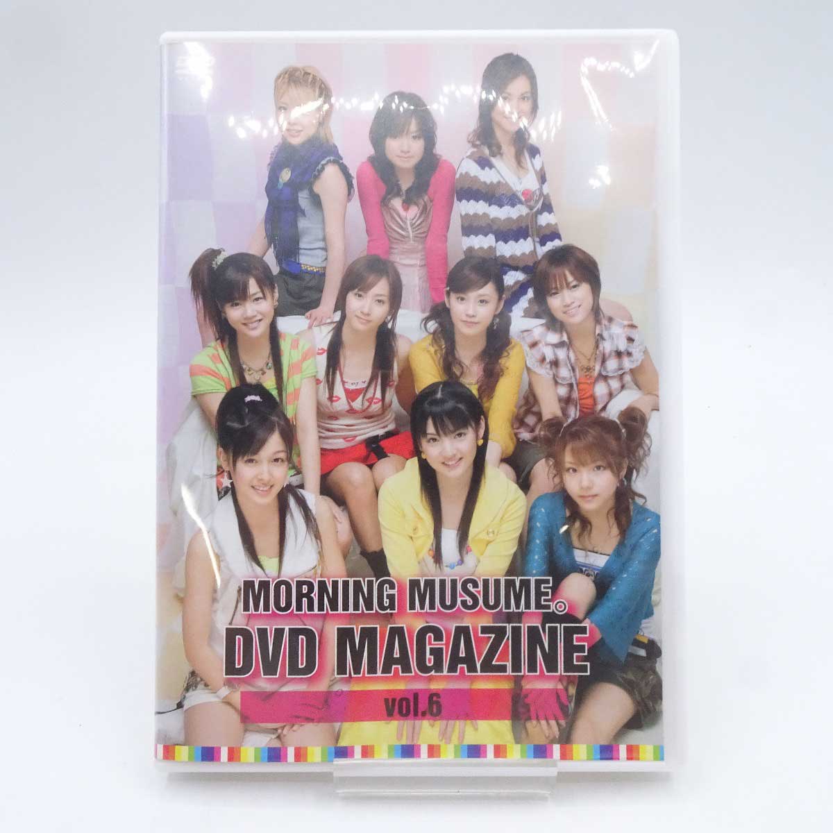 商品について ※商品は画像にあるものがすべてとなります。【仕様】 　タイプ：モーニング娘。DVD　MAGAZINE VOL.6 ハロプロ　型番：MO-08 【状態】　　ディスクに少し傷がみられる場合がありますが、もちろん再生に問題ありません。