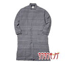 【中古・未使用品】スノーピーク Cotton Silk Jacquard Coat ロングコート M グレー メンズ Snow Peak アウター
