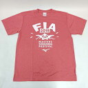 【中古・未使用品】ミズノ 競泳 FIA マスターズ 2018 スイミング フェスティバル ドライシャツ 吸収速乾 Tシャツ L ユニセックス MIZUNO 水泳
