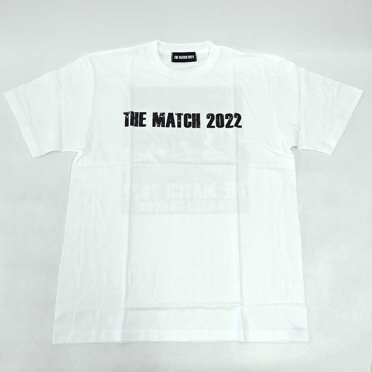 【中古・未使用品】THE MATCH 2022 Tシャツ L ホワイト メンズ K-1 キックボクシング