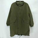 【中古】ビームス キルティングライナー付 モッズコート M オリーブ 46-19-0010-147 メンズ BEAMS