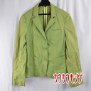 【中古】セオリー ジャケット 3つボタン 2 グリーン レディース Theory