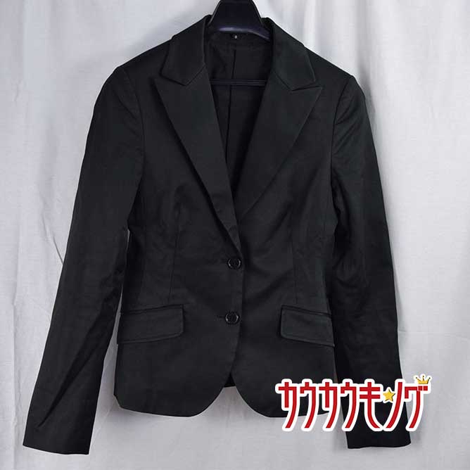 【中古】セオリー ジャケット 2つボタン ブラック レディース Theory