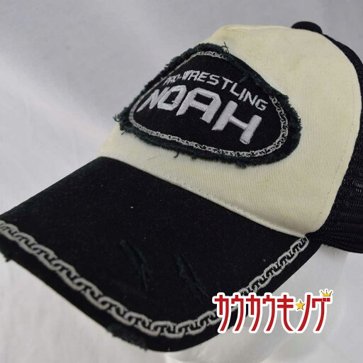 【中古】プロレスリング・ノア NOAH メッシュキャップ 帽子 【中古】プロレスリング・ノア NOAH メッシュキャップ 帽子