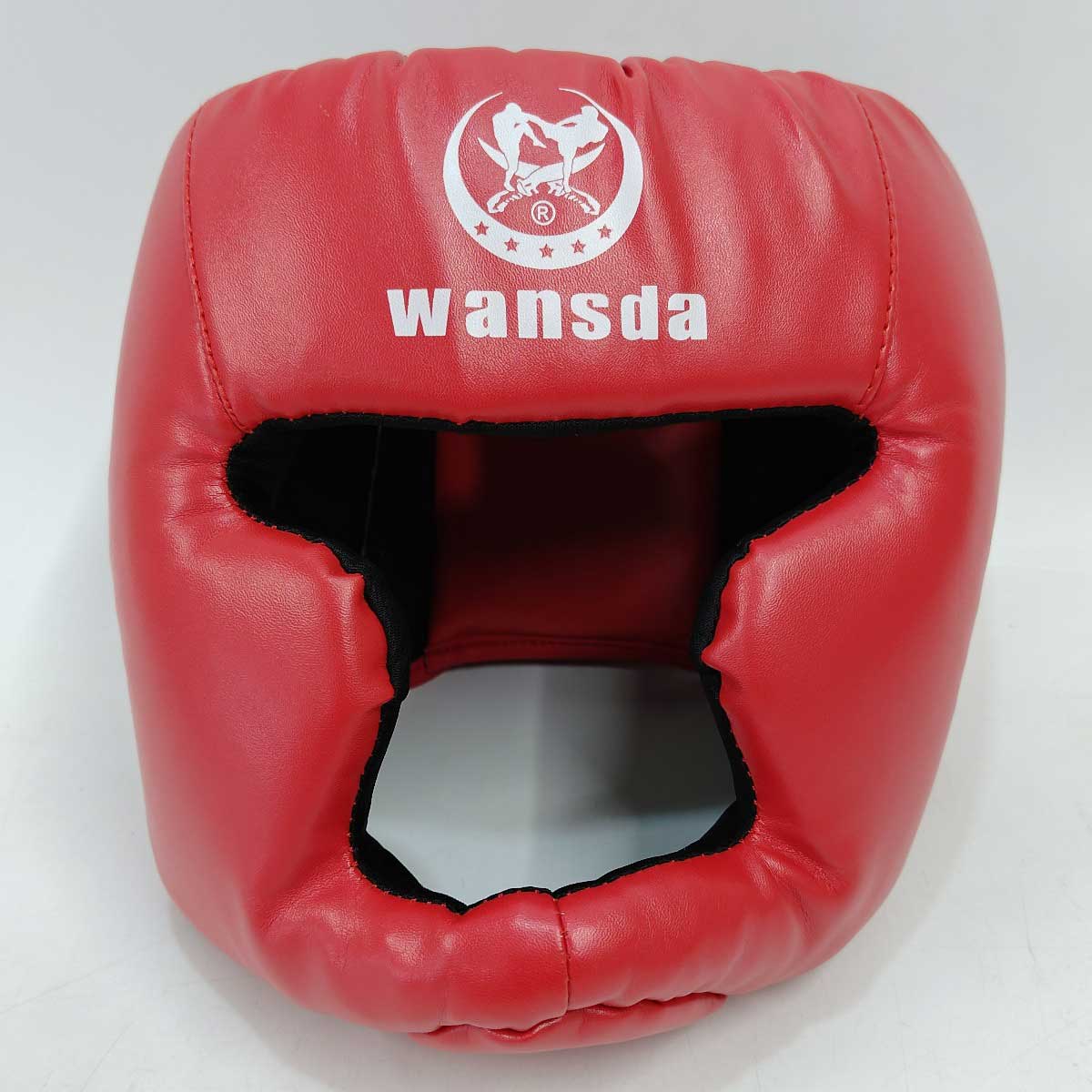 【中古】WANSDA ヘッドガード ヘッドギア レッド ボク