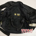 【中古】BLACKWOLF ブラックウルフ ウエストバッグ/ボディバッグ ブラック