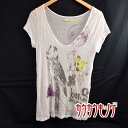 【中古】Sleeper by ila vee dub スリーパー バイ アイラビーダブ カットソー/Tシャツ XS ホワイト il13TT002CO レディース