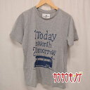 【中古】アーバンリサーチ コットン Tシャツ 38 グレー メンズ URBAN RESEARCH トップス
