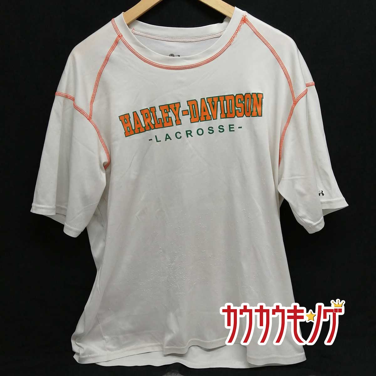 【中古】TEAM HARLEY ラクロス プラシャツ ゲームシャツ 実使用 支給品 XL