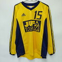 【中古】JUFA 全日本大学サッカー連盟 北海道 東北 セレクト 2008 ユニフォーム 長袖 #15 L