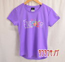 【中古】ナイキ 名古屋マラソン 2015 Tシャツ DRI−FIT S パープル レディース NIKE