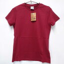 【中古・未使用品】ナイキ コットン Tシャツ 半袖 M ボルドー 465242-800 レディース NIKE