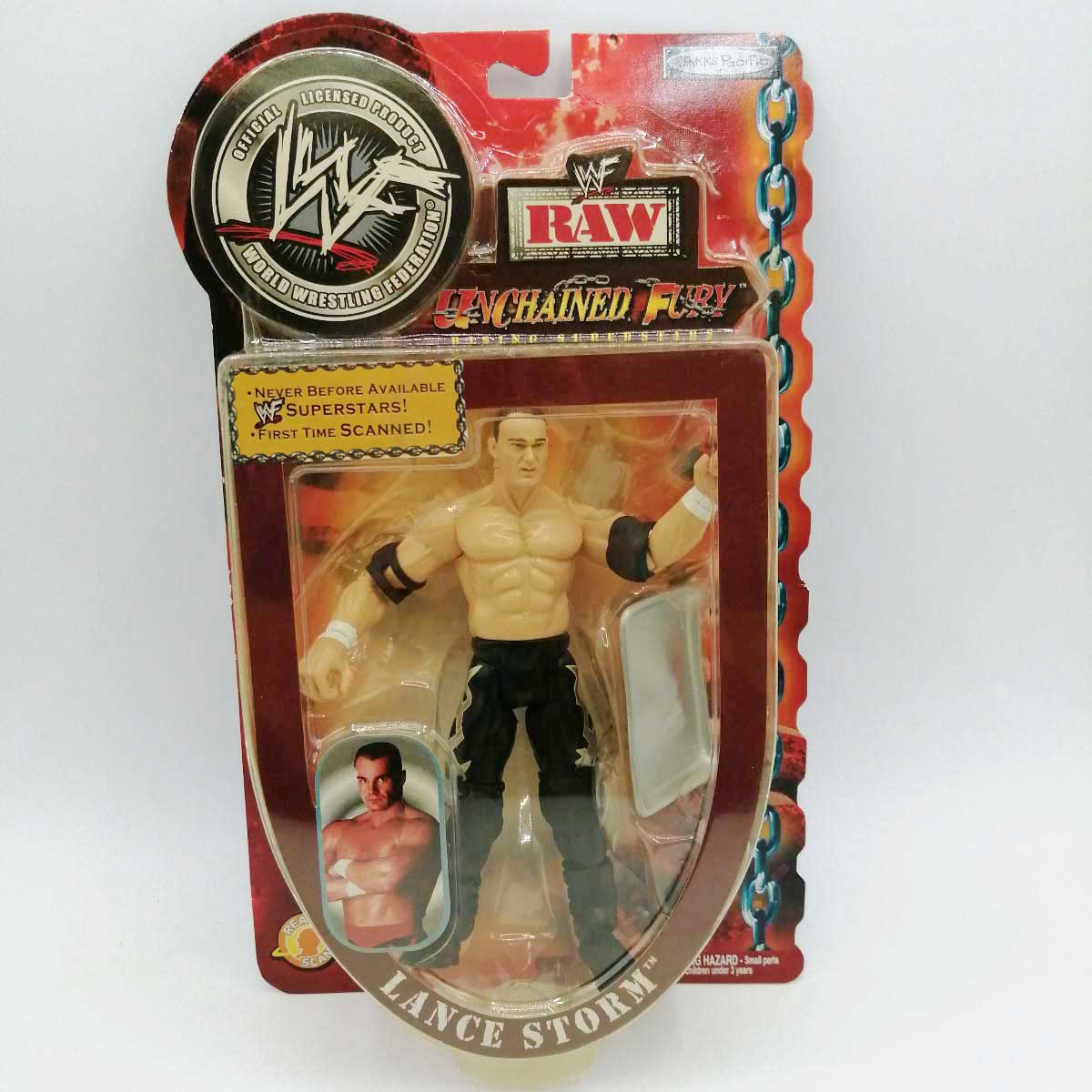 【中古】[未開封] JAKKS ランス・ストーム フィギュア UNCHAINED FURY プロレス ジャックス