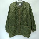 【中古】ビームス キルティングライナーブルゾン M カーキ 46-18-0019-147 メンズ BEAMS アウター