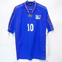 【中古】東海大学 サッカー部 ユニフォーム アウェイ 半袖 #10 XO メンズ アシックス製 支給品
