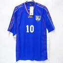 【中古】東海大学 サッカー部 ユニフォーム アウェイ 半袖 #10 XO メンズ アシックス製 支給品