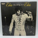 【中古】LP ELVIS PRESLEY THAT’S THE WAY IT IS RCA SX61
