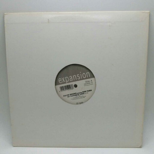 【中古】LP Calvin Brooks My Favourite Thing Vinyl 12 【中古】LP Calvin Brooks My Favourite Thing Vinyl 12
