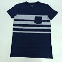 【中古】アメリカンイーグル American Eagle PREMIUM INDIGO 半袖 Tシャツ 14036 ネイビー メンズ トップス