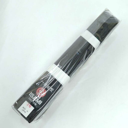 【中古・未使用品】イサミ 空手帯 紗綾柄黒帯 赤芯入り 黒帯 2号 F-910 ISAMI 【中古・未使用品】イサミ 空手帯 紗綾柄黒帯 赤芯入り 黒帯 2号 F-910 ISAMI