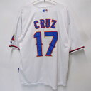 【中古】マジェスティック テキサス レンジャーズ Texas Rangers オーセンティック ユニフォーム #17 クルーズ CRUZ 50 Majestic...