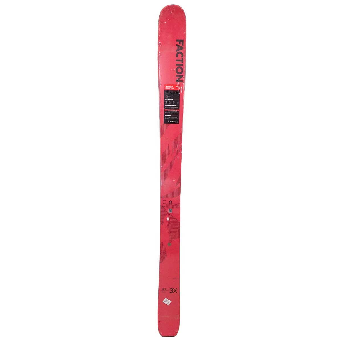 【中古・未使用品】FACTION SKI 2025モデル AGENT 3X エージェント3 エックス スキー板 24-25 ファクション Lightweight Freeride + Tour バックカントリー