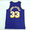 【中古・未使用品】ミッチェルアンドネス Mitchell&Ness NBA ロサンゼルス レイカーズ オーセンティック ユニフォーム ジャージ 1984-85 ...
