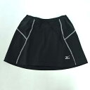 【中古・未使用品】ミズノ ハーフ ショーツ パンツ スコート S ブラック A75RW-90309 レディース MIZUNO スポーツ テニス バドミントン ト...