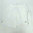 【中古・未使用品】ミズノ ハーフ ショーツ パンツ S ホワイト A75RW-90201 レディース MIZUNO スポーツ テニス バドミントン トレーニング...