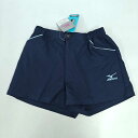 【中古・未使用品】ミズノ ハーフ ショーツ パンツ S インディゴネイビー A75RW-02213 レディース MIZUNO スポーツ テニス バドミントン ト...
